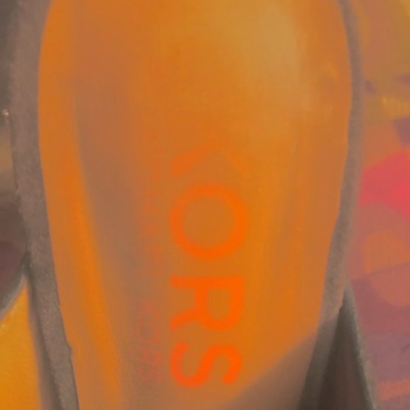 Michael Kors Brown Suede High Heel Platform Clog - Picture 4 of 7